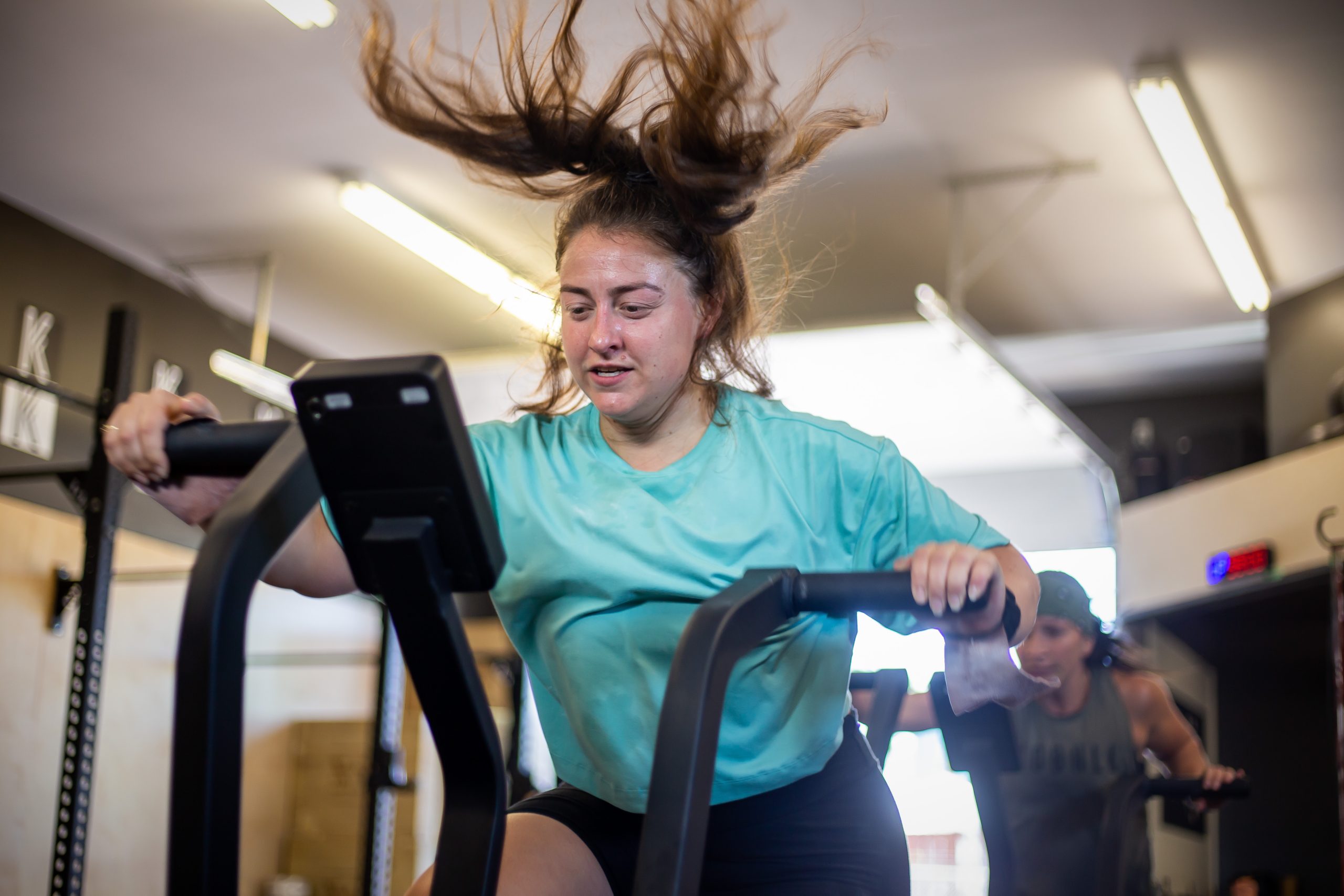 Kinetic-18 Cayla Jardine-Hunter exercising